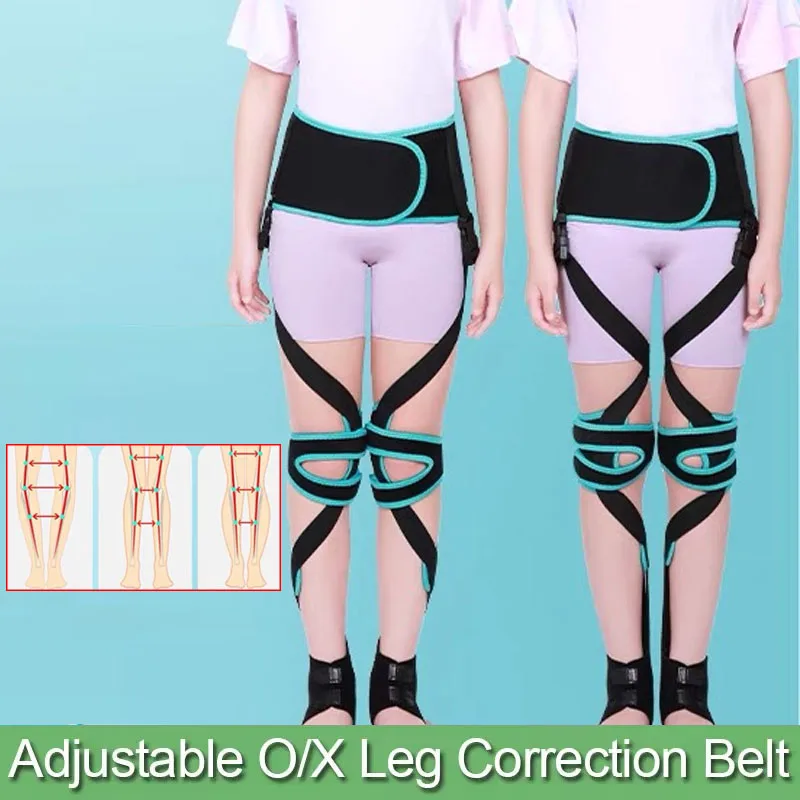 

Adjustable Leg Corrector Belt-Strap High Elasticity Straighten Beauty O/X Type Leg Correction Bandage-for Adults or Children