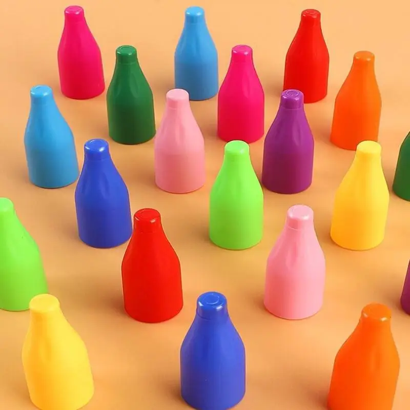 1 セット パズルおもちゃ 子供用飲料 カラーマッチ 幼児向け推測 楽しい記憶トレーニング インタラクティブボードゲーム パーティーギフト