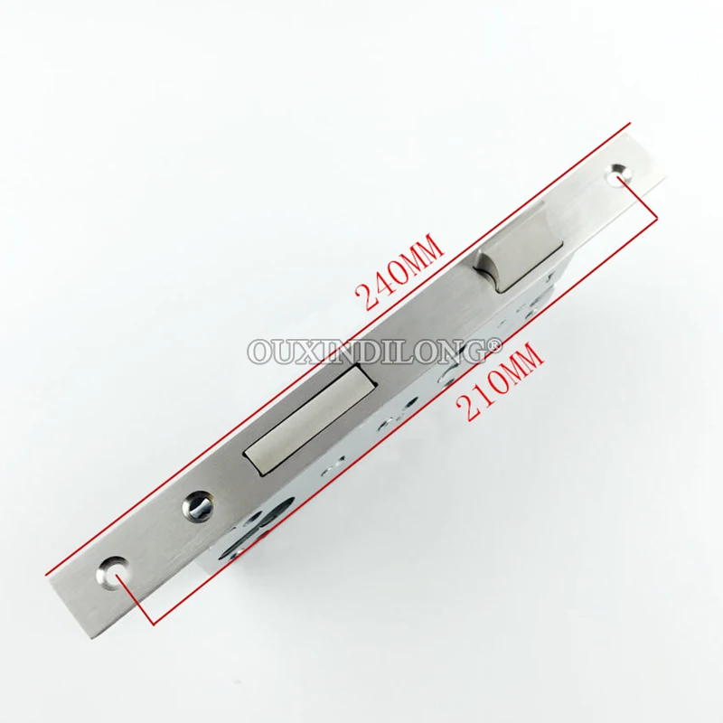 Cuerpo de cerradura de puerta de muesca europea, piezas de reparación de cerradura de puerta antirrobo de seguridad, 8545/85x45/4585/45x85, nuevo