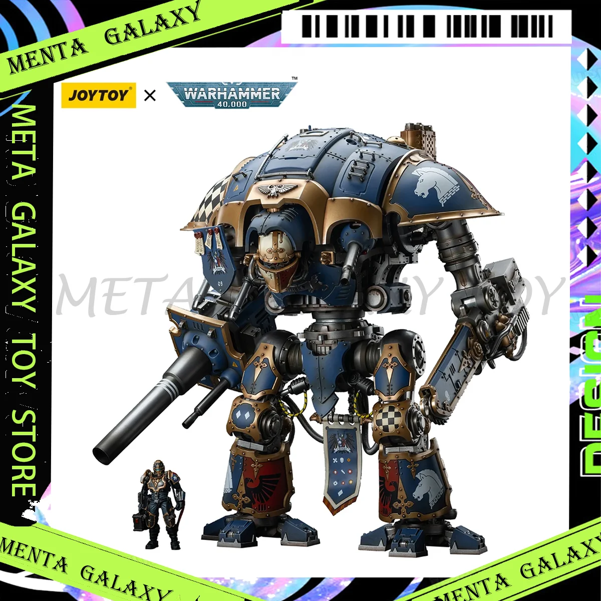 JOYTOY Warhammer 40k 1/18 Anime Figurine Mech 53.7cm Imperial Knights House Terryn Knight Paladin Action Figure Decor Model Toys