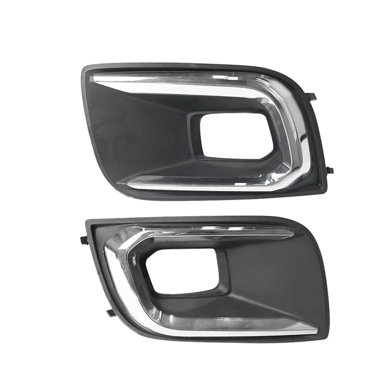 

Car Front Bumper Fog Light Bezel Cover Fog Lamp Frame 520400C010 520300C010 for Toyota Sequoia 2018-2021