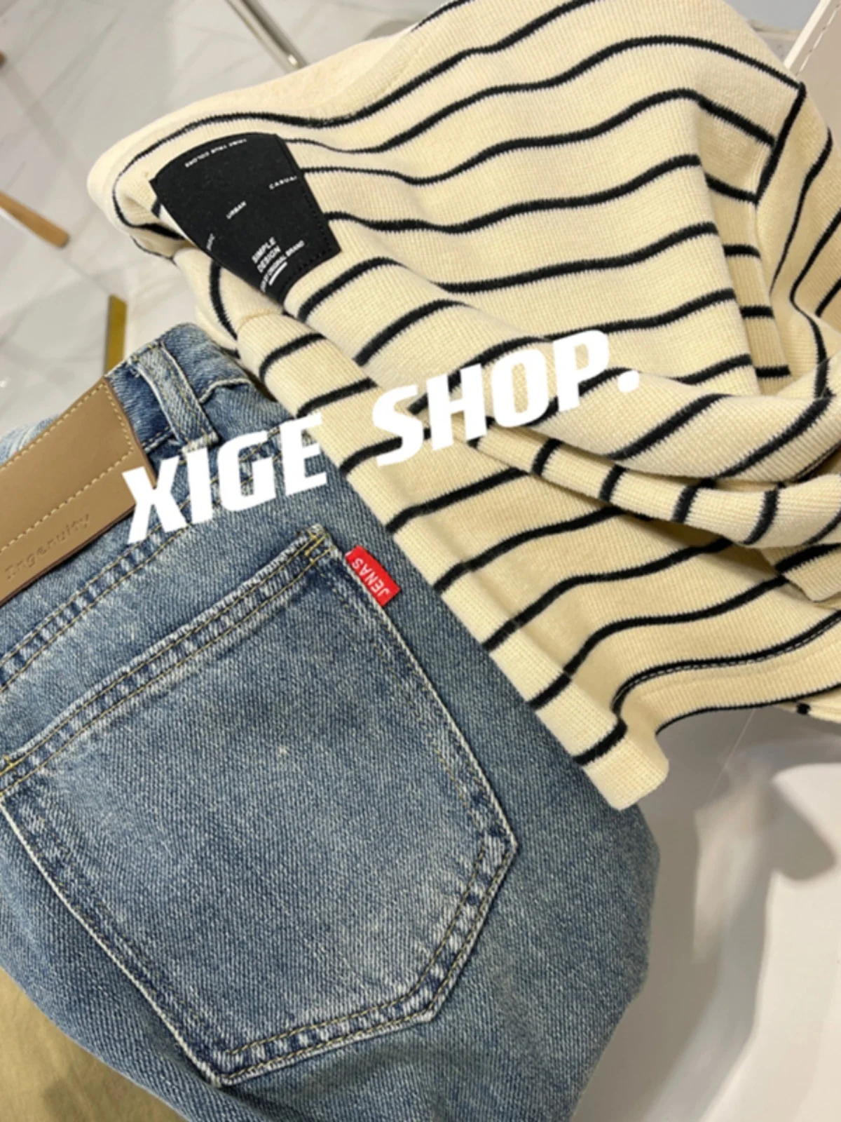 Grande taille coupe ample rayé ort Sve coton T-shirt femmes été décontracté Sle rond Ne imprimé Version coréenne haut