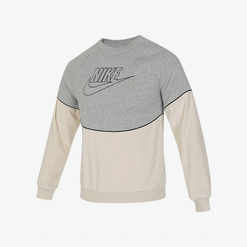 

Nike Authentic Winter New Youth Sports Leisure Patchwork Round Neck Hoodie FD3161-063