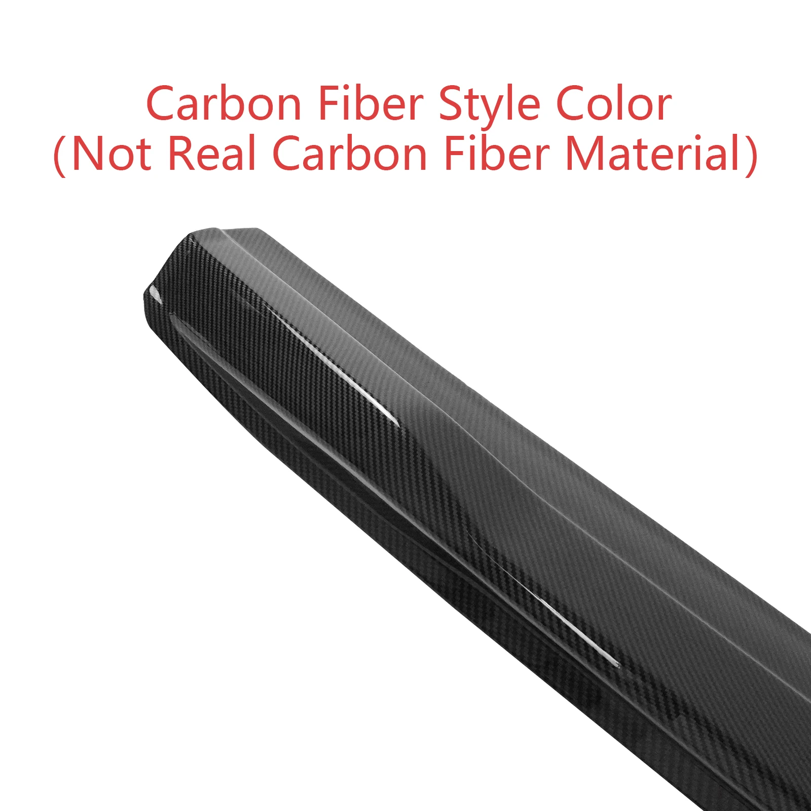 Asa traseira do spoiler do carro para ford maverick 2022-2024 kit corpo preto brilhante estilo de fibra de carbono acessórios parte exterior plástico abs