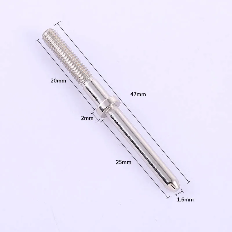 2018 Multi-Function Metal Detection Positioning Column 100 Pcs / Package Test Spring Multi-Head Positioning Pin Length 43mm