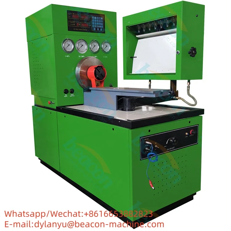 

Машина для испытания насоса впрыска дизельного топлива, испытательное оборудование для линейного насоса MINI12PSB, стенд для испытания на калибровку механического насоса