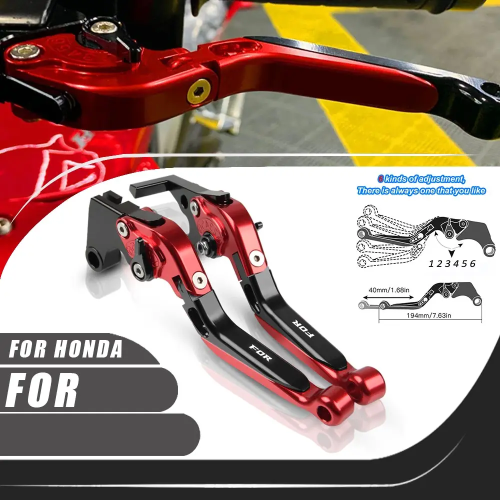 

For Honda NSS 125 NSS 150 NSS 250 NSS 300 FORZA Clutch Lever Brake Lever Set Adjustable Folding Handle Levers Motorcycle Parts