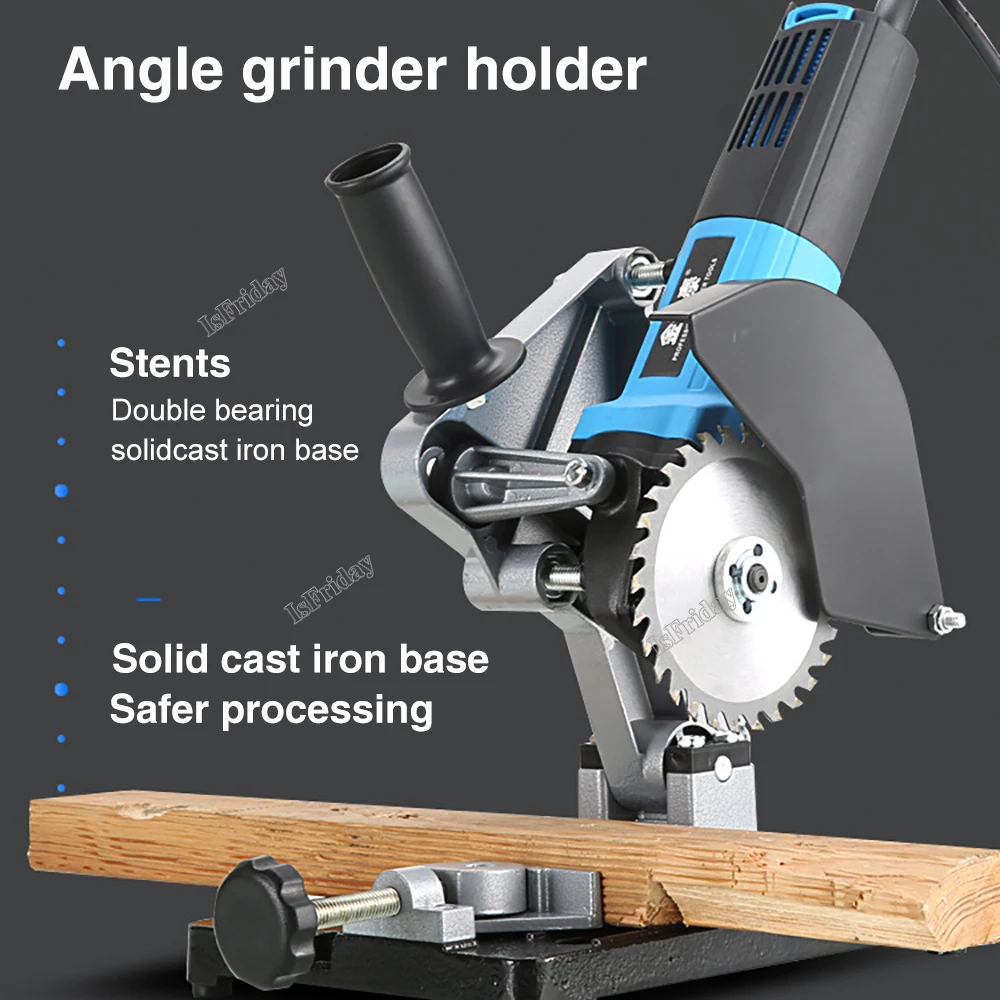 Angle Grinder Fixed Universal Bracket Polishing Machine Convert Cutting Machine Table Saw Desktop Angle Grind Stand Accessories