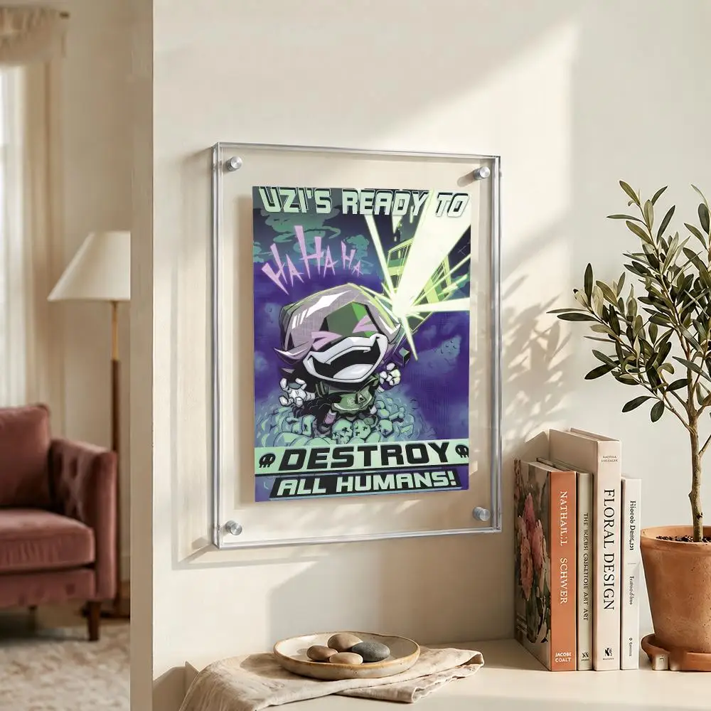 Animation Murder Drones Poster High Definition Stickers, Wall Decals for Bedroom Living Room, Home Art Decor