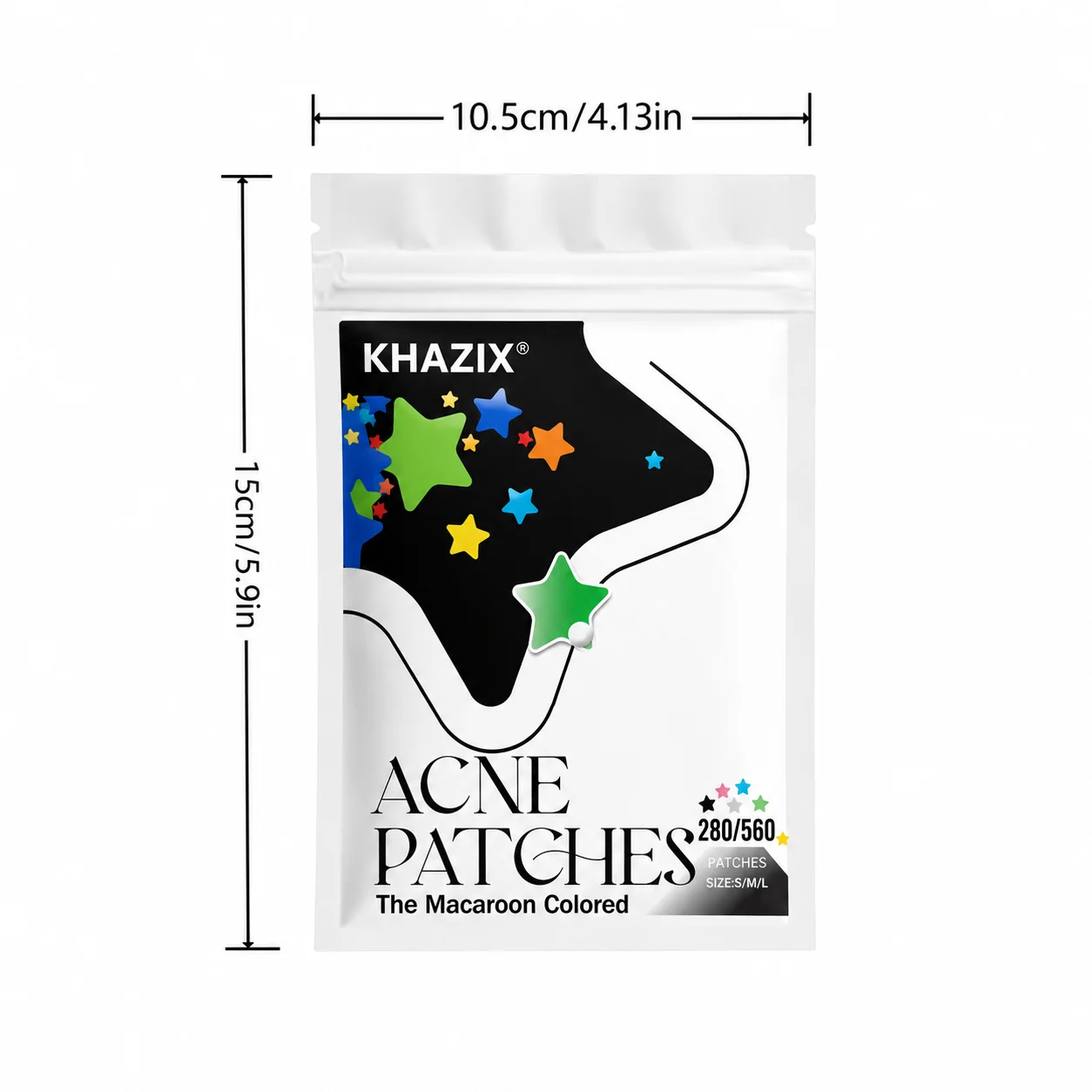 Star Pimple Patches For Face Hydrocolloid, Absorbing Cover, Tea Tree, Hydrocolloid Acne Patch, Cute Star Pimple view 6
