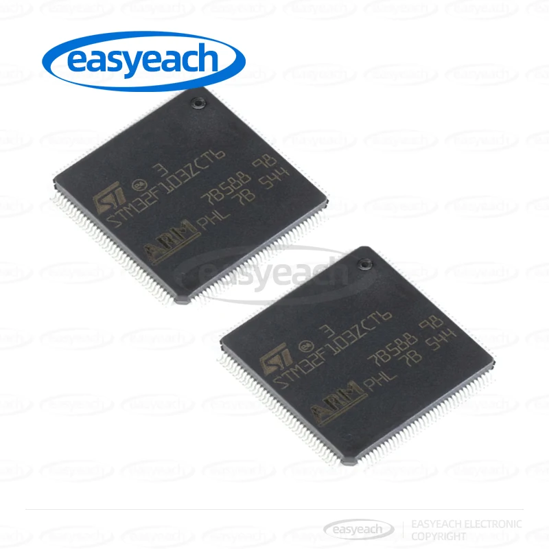 STM32F103ZCT6 STMicroelectronics LLQFP-144 ARM Cortex-M3 32 بت متحكم MCU متحكم صغير