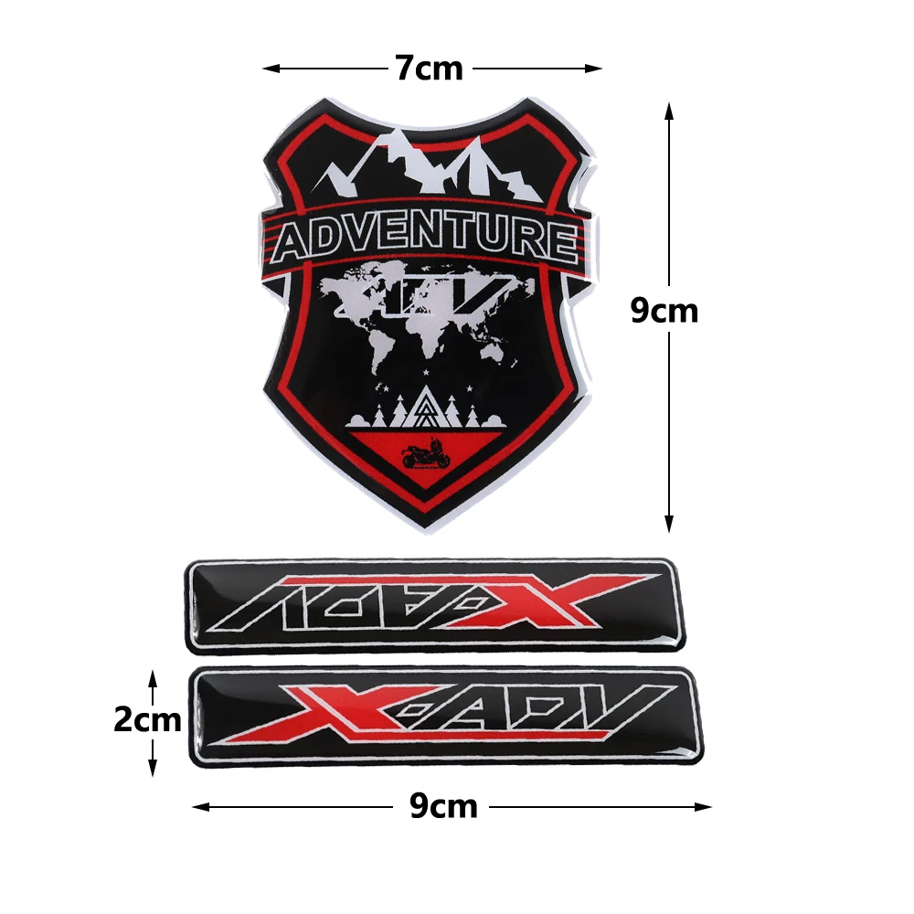 X Adv X-Adv Motorcycle Sticker Reflective Body Fuel Tank Riding Helmet Set Decals for Honda XADV X-ADV Xadv 750 350 Adventure