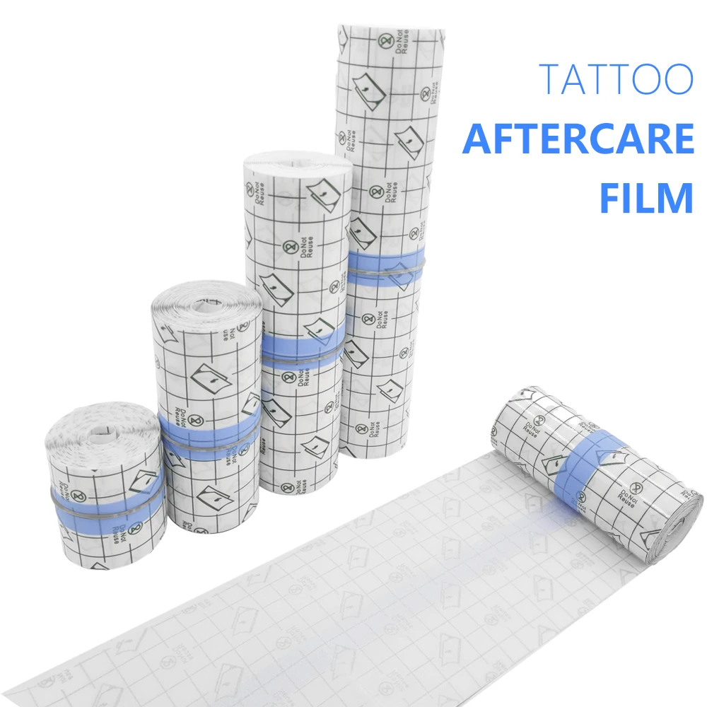 

5M Tattoo Transparent Elastic Adhesive Bandage Waterproof Tattoo Aftercare Dressing Tape PU Film Breathable Sticking Plaster