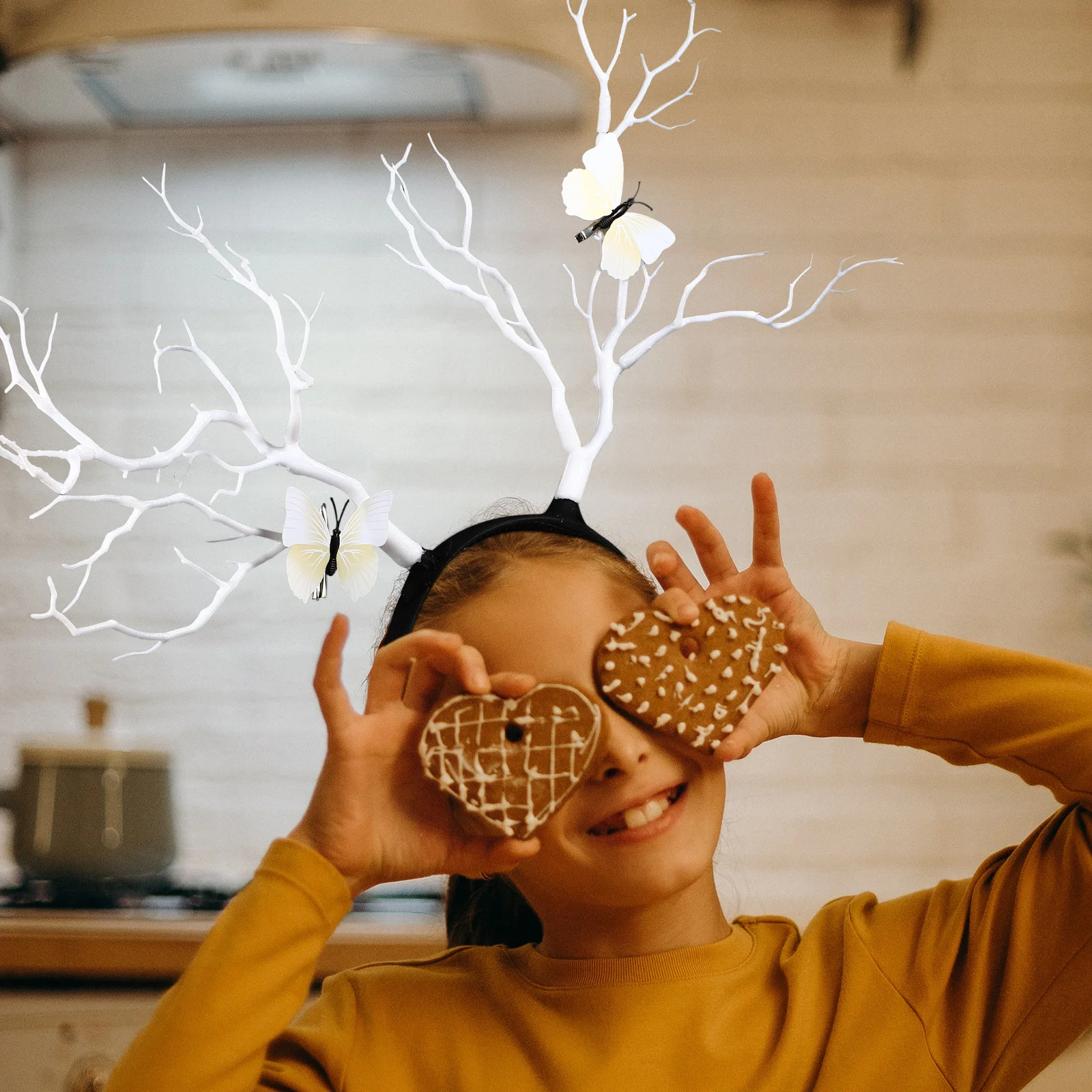 

1Pcs Antler Hair Band Fashion Silicone Reindeer Headband Christmas Party Hair Accessory Cosplay Christmas Style Headwear