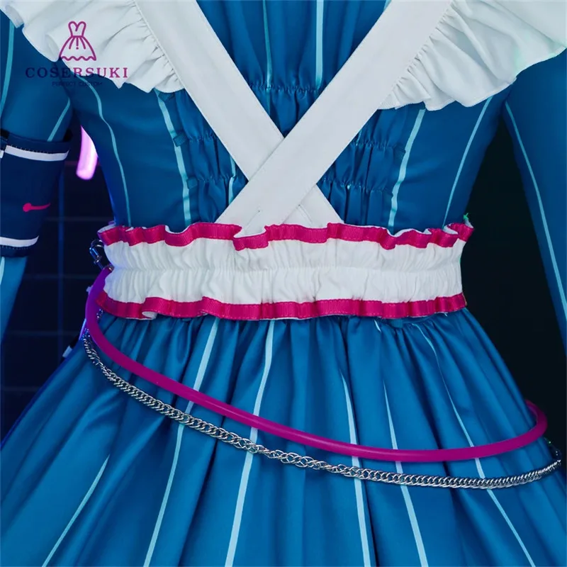 CyProject Sekai Asahina Mafuyu A Very Ghostly Vacation Terrible Miss Nurse Cosplay Costume Halloween Carnival Outfit view 4