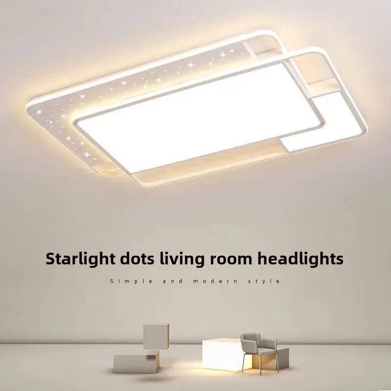 Modern LED Ceiling Light Home Desgin Living Room Kitchen Lamp Bedroom  Acrylic Llight Starry Sky  Lighting