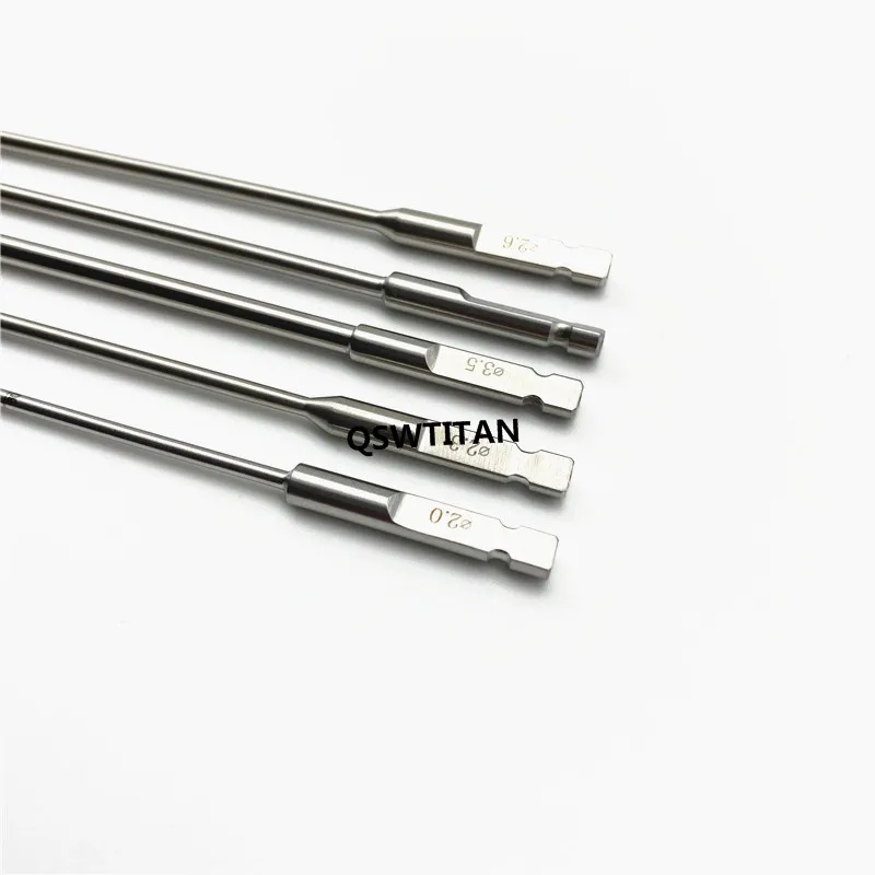 1PCS AO Drill Bits Cannulated Drill Bits Stainless Steel Hollow Drill Bits Veterinary Orthopedics Instruments