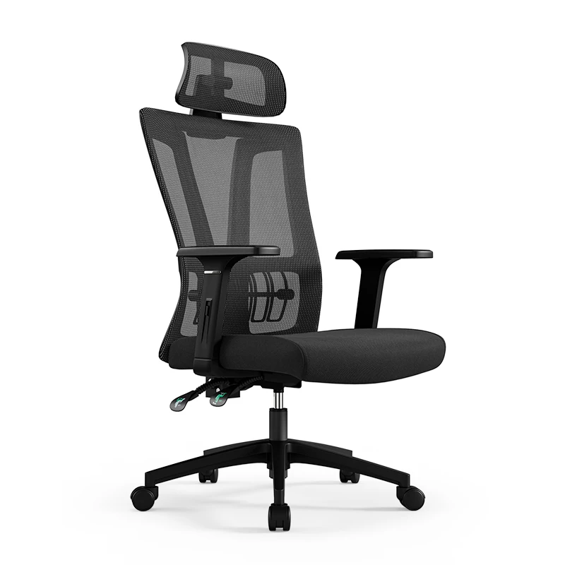 Sedia da ufficio lounge italiana bracciolo sedia da ufficio girevole di design nordico nero studio ergonomico mobili Cadeira De Escritorio