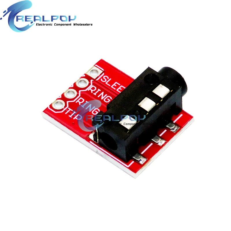 Conector de Audio TRRS de 3,5mm, conector para auriculares, vídeo, Audio, MP3, módulo profesional AL, placa de 3,5 MM