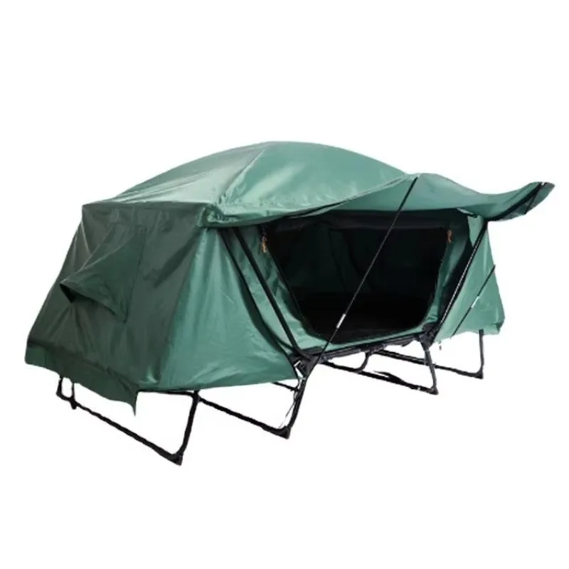 YTYINOutdoor Camping Tent One Bedroom Extended Type 210D Oxford Four-Season Double-Layer Rainproof UV-Resistant Quick Setup High