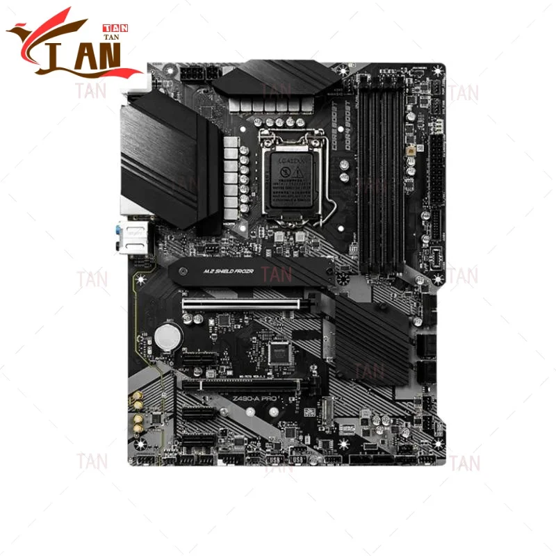 

For Z490-A PRO Motherboard 128GB LGA 1200 DDR4 Z490 Mainboard 100% Tested Fully Work Tan