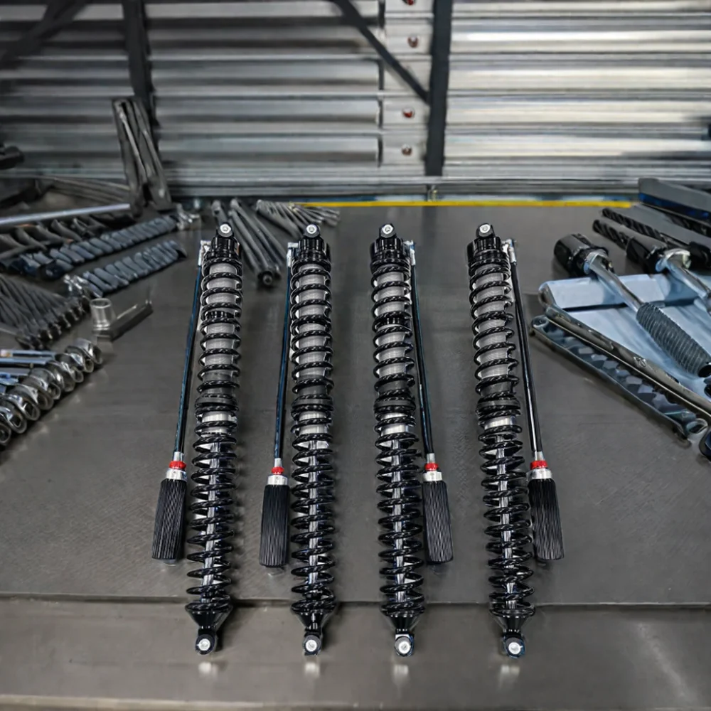 Customize 16-Inch Coilover Suspension 2.5\" Pipe Compression 8 Stage Spring (250-300 Pound) 4x4 Cars Front One Year Warranty