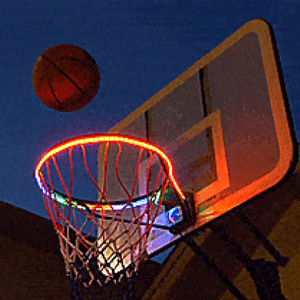 

Basketball Hoop Light Decoration LED Strip Light Festive Party Celebration School Family Use Safe Durable Material Design