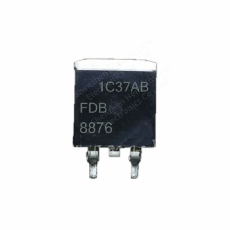 Pacote do canal do remendo FDB8876 71A 30V N, TO263 MOS FET, 10 PCes