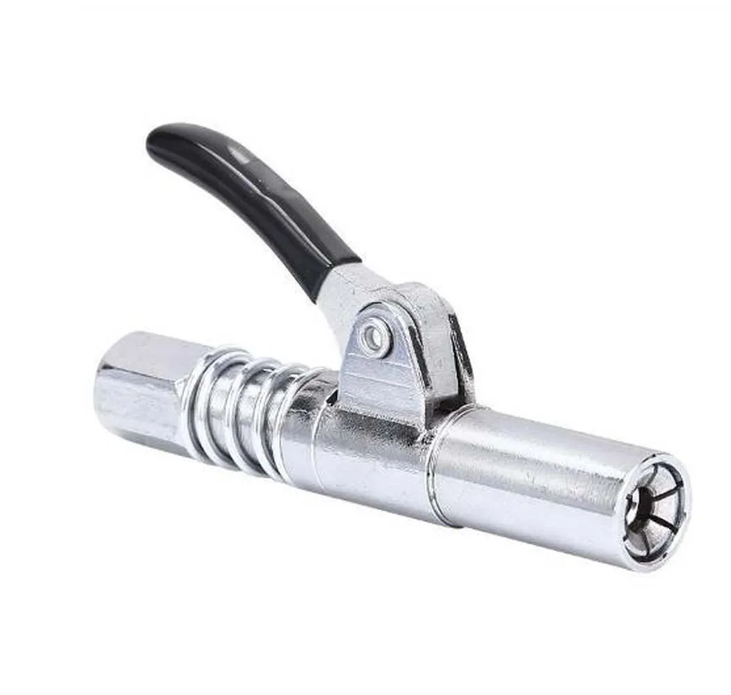 2023New Grease Coupler Heavy-Duty Quick Release Grease Gun Coupler NPTI/8 10000PSI Two Press Easy to Push Accessories