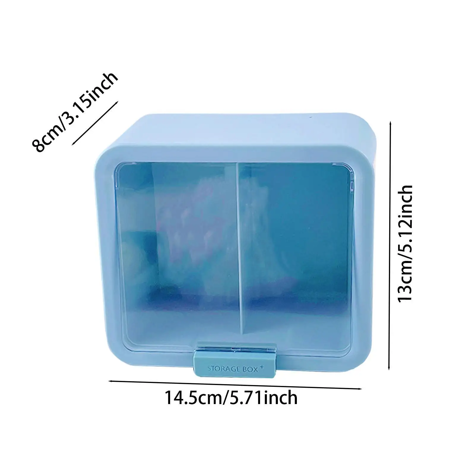 Vitrina transparente, caja organizadora para figuras, escaparate de caja de almacenamiento para muñecas, cubo de almacenamiento para figuras en miniatura de acción