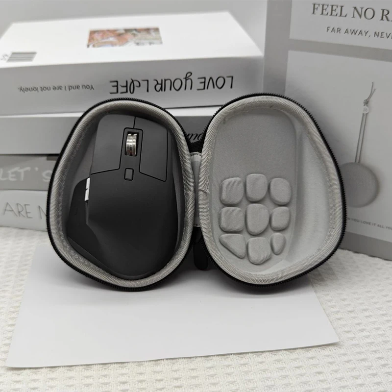 Portable Hard EVA Travel Case for Logitech MX Master 4 Wireless Mouse Waterproof Mice Bag for Logitech MX Master 4