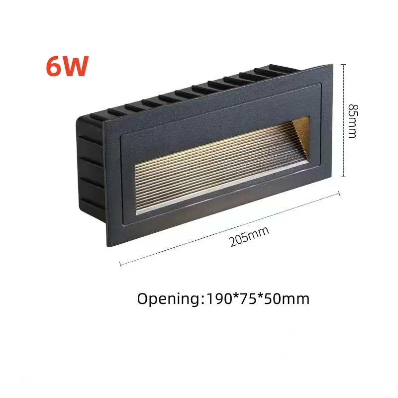 ANADnight LED IP65 Waterproof Stair Step Light Outdoor Wall Light Corner 220V 10