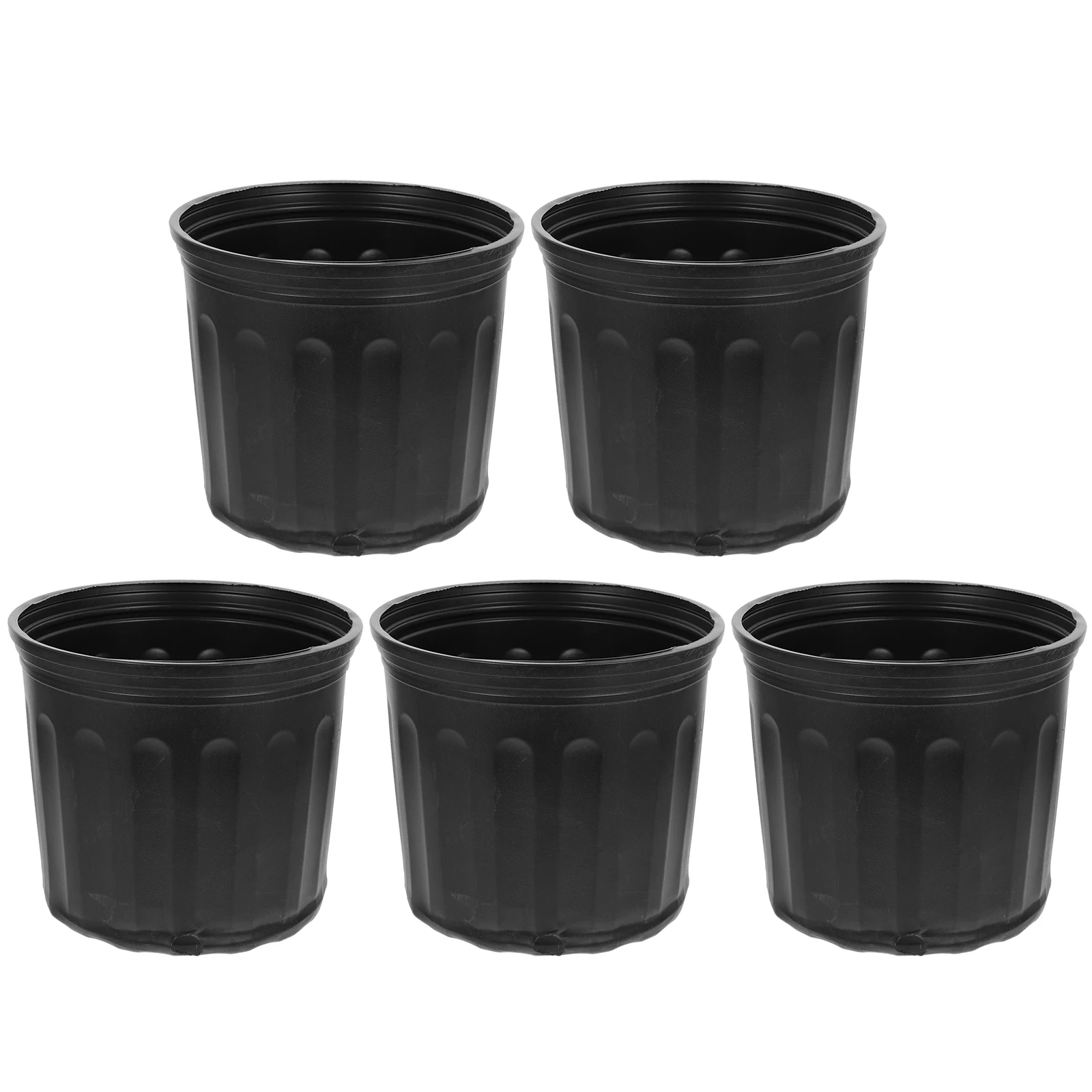 

5 Pcs Root Control Flower Pots Small Plastic Planter for Succulent Plant Container Gardening Accessories Balcony Decoration