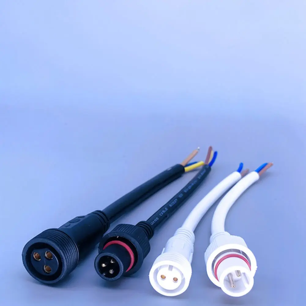 Outdoor LED Cable Connector For Shangjiang Industrial Waterproof Power Quick Plug Male Female Socket Electric Joint System