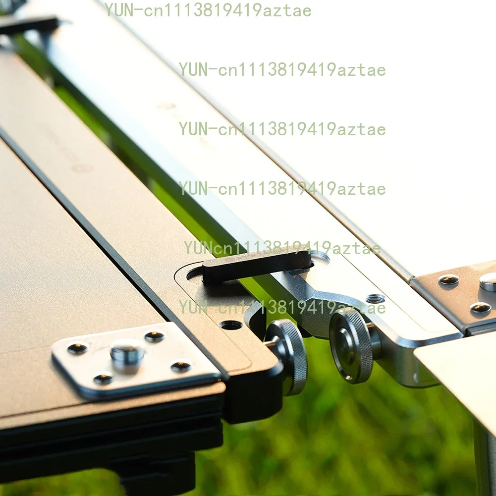 IGT Table Link Clips (2-Pack) – Aluminum Alloy Desktop Expansion Accessories for Modular Camping, Easy Assembly & Portable