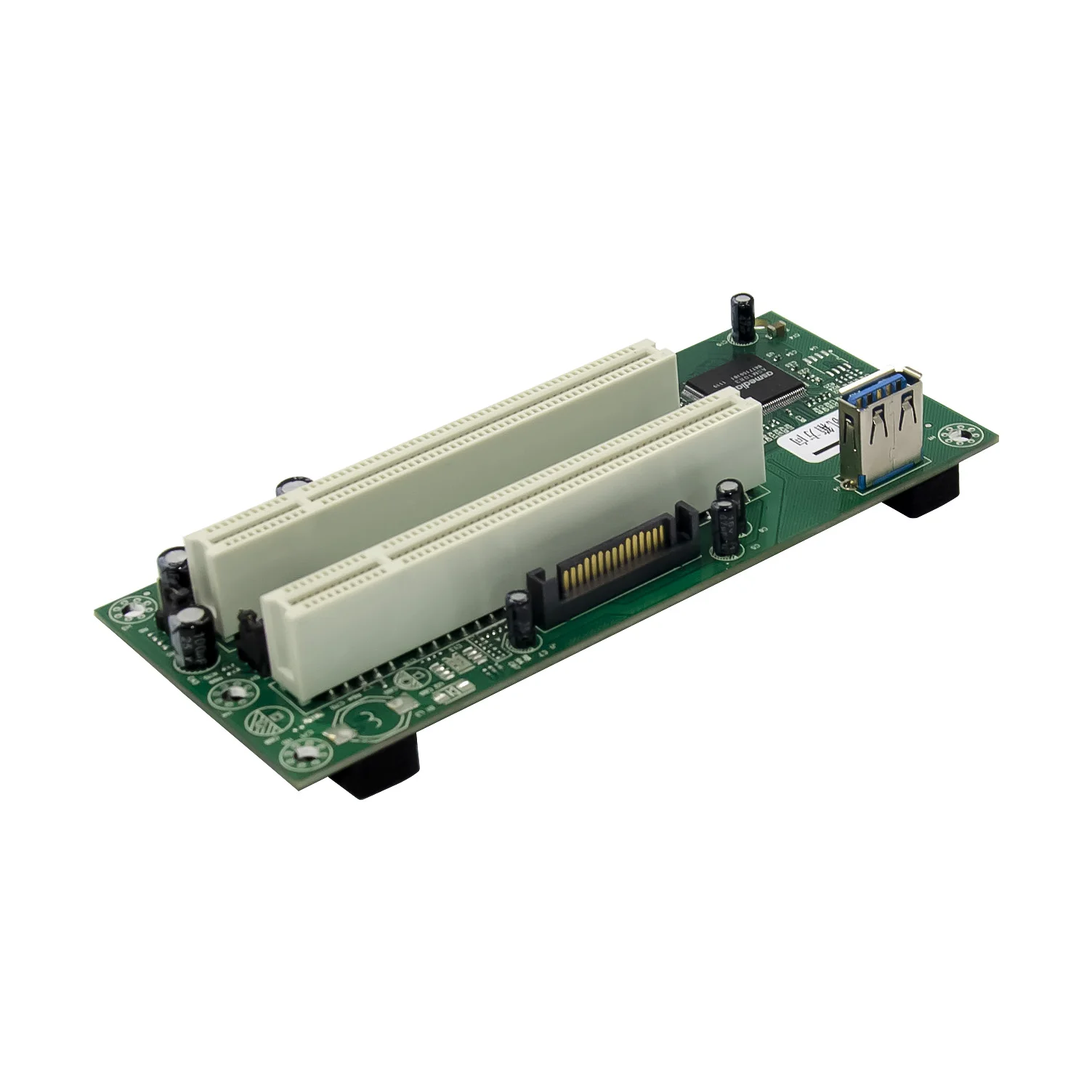 PCI Express X1 auf 2-PCI-Karte ASM1083 Konvertierungskarte PCI-E-Riser-Karte