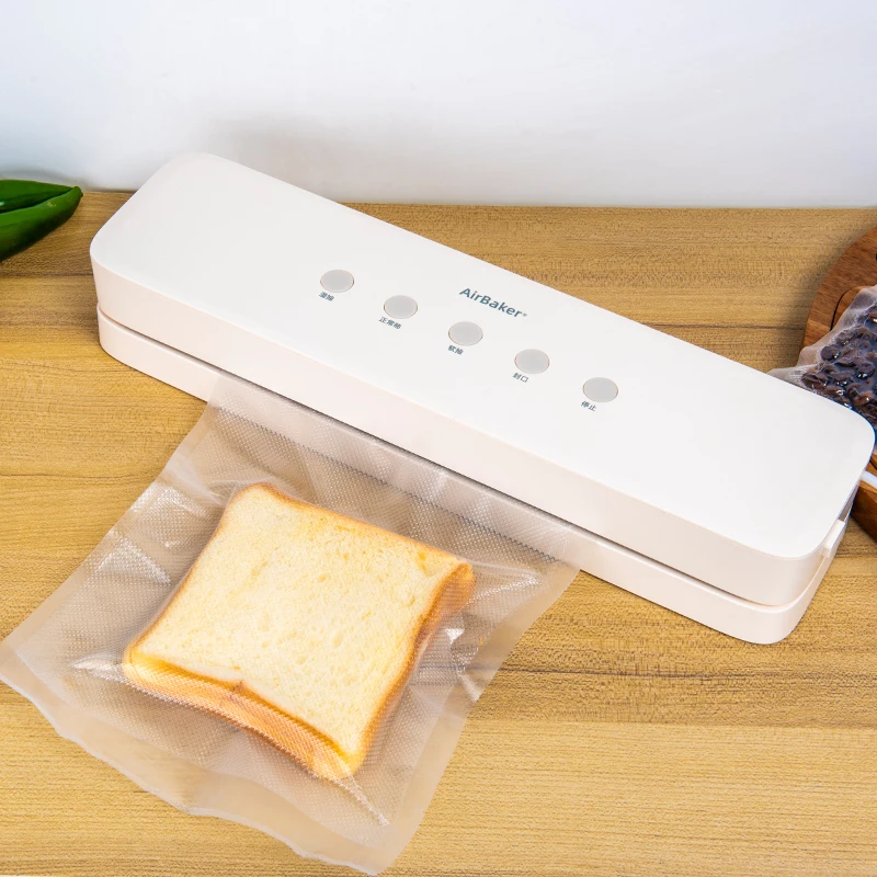 Mini Tabletop 230V 300mm Seal Width Vacuum Food Sealer Household Plastic Kitchen Storage Machine for Preserving Foods Containers