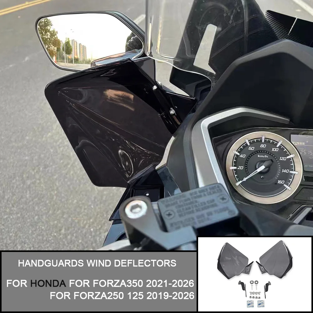 Für Honda Für Forza 350 2021-2026 Für Forza 250 125 2019-2026 Handprotektoren Windabweiser Motorrad Teile Windschutzscheibe front Panels