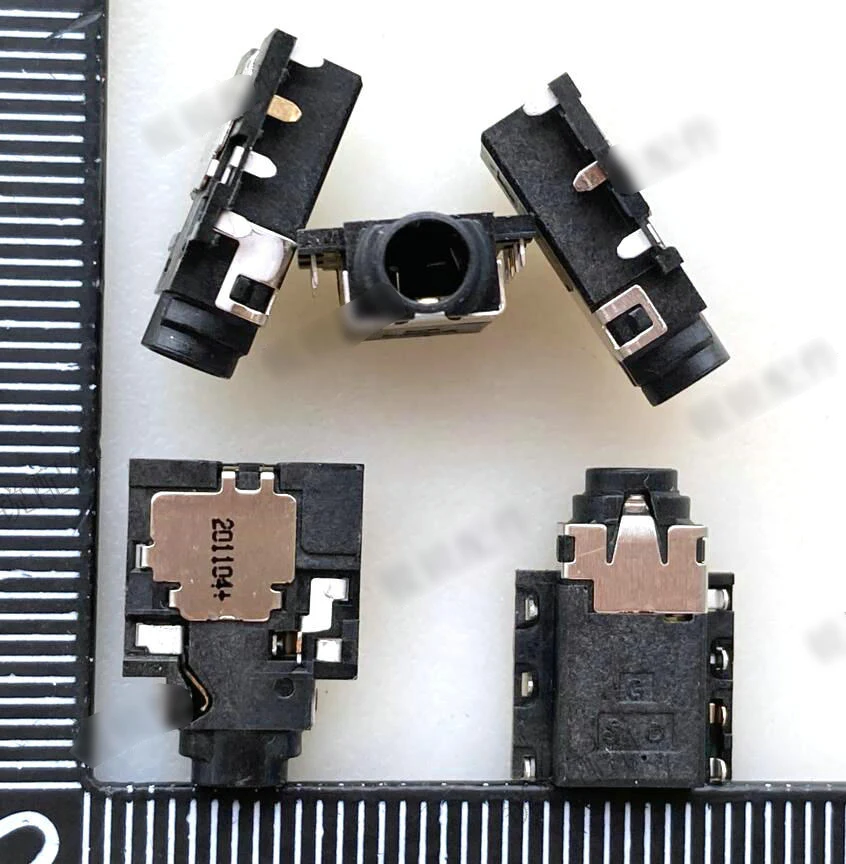 1/2/5/10 sztuk 7P dla Lenovo ASUS stojak na słuchawki do laptopa 7Pin gniazdo audio 3.5mm interfejs gniazda mikrofonu