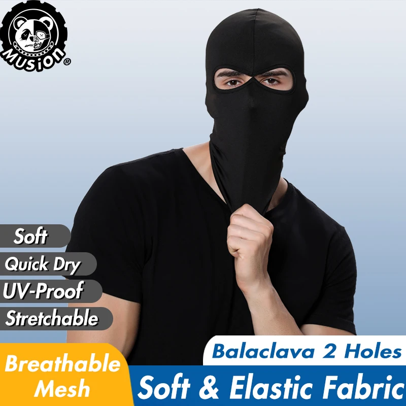 Balaclava Mask Ice Silk Fabric Cycling Motorcycle Outdoor Full Face Cap