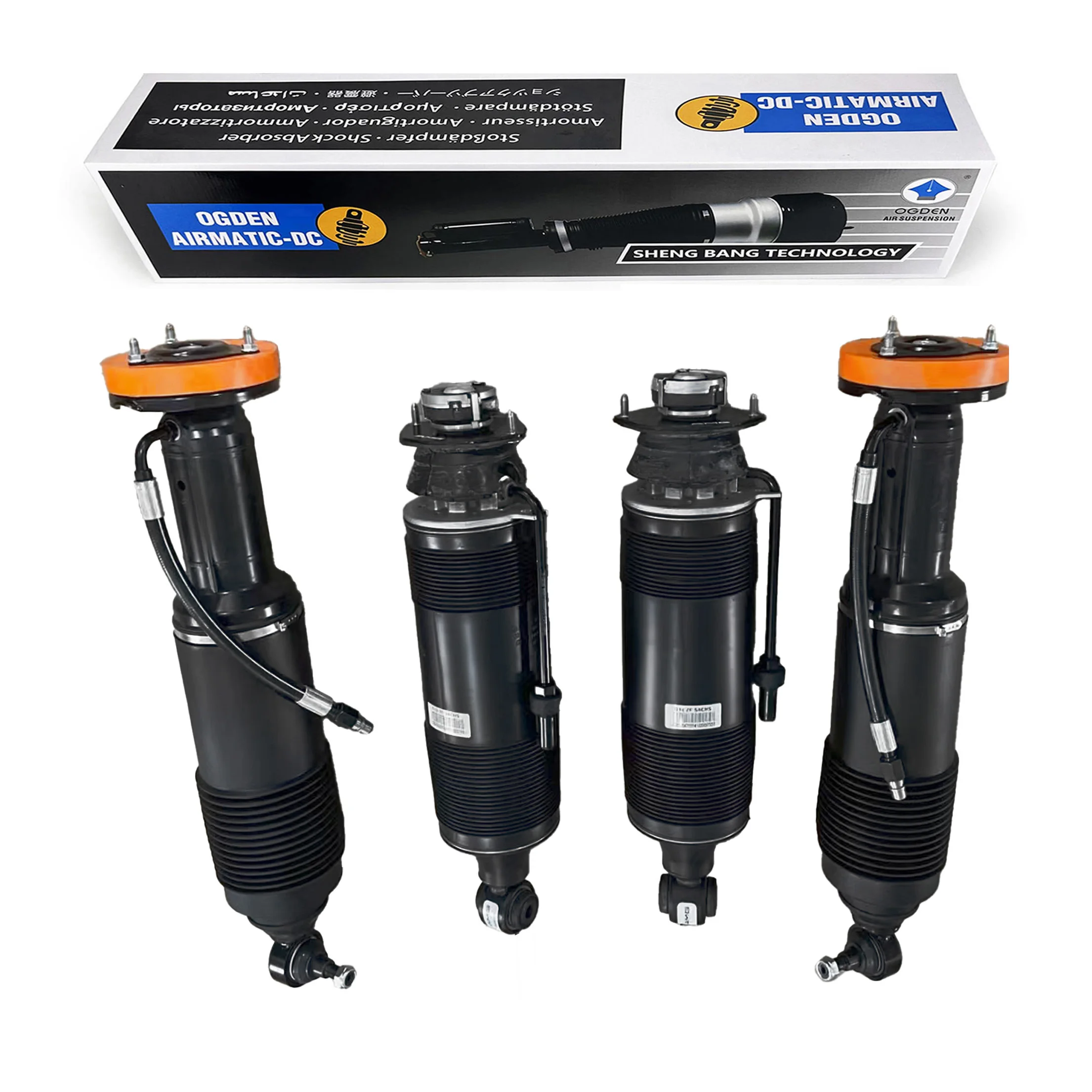 

1X Front Rear ABC Hydraulic Shock Absorber For Mercedes Benz R230 SL55 SL600 SL63 AMG Spring Strut W/ADS 2303200513 2303202813
