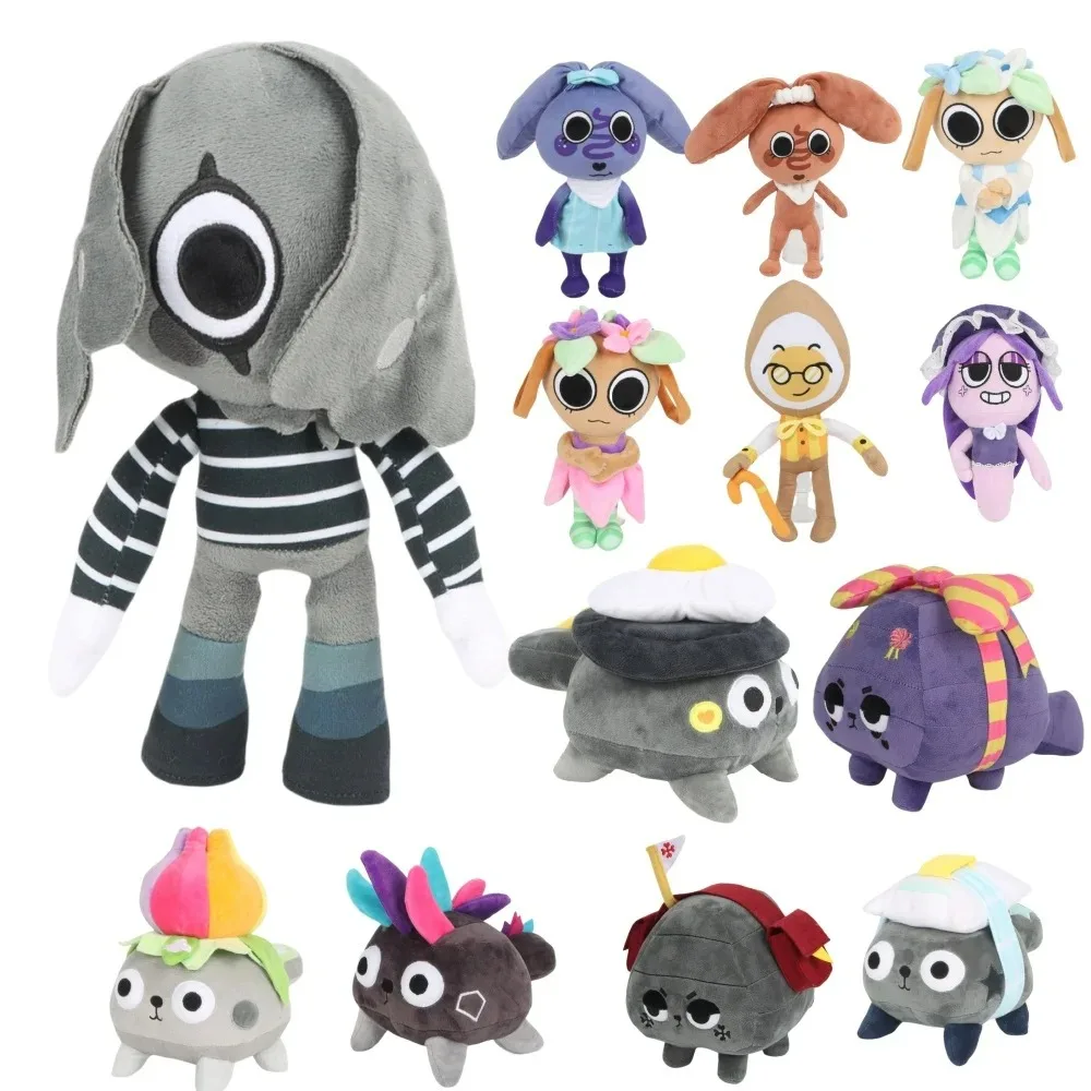 

Dandy's World Plush Man Cute Dandy World Scrap Stuffed Horror Game GoobPebble Plushie Soft Pillow Doll Room Decor Toy 25CM
