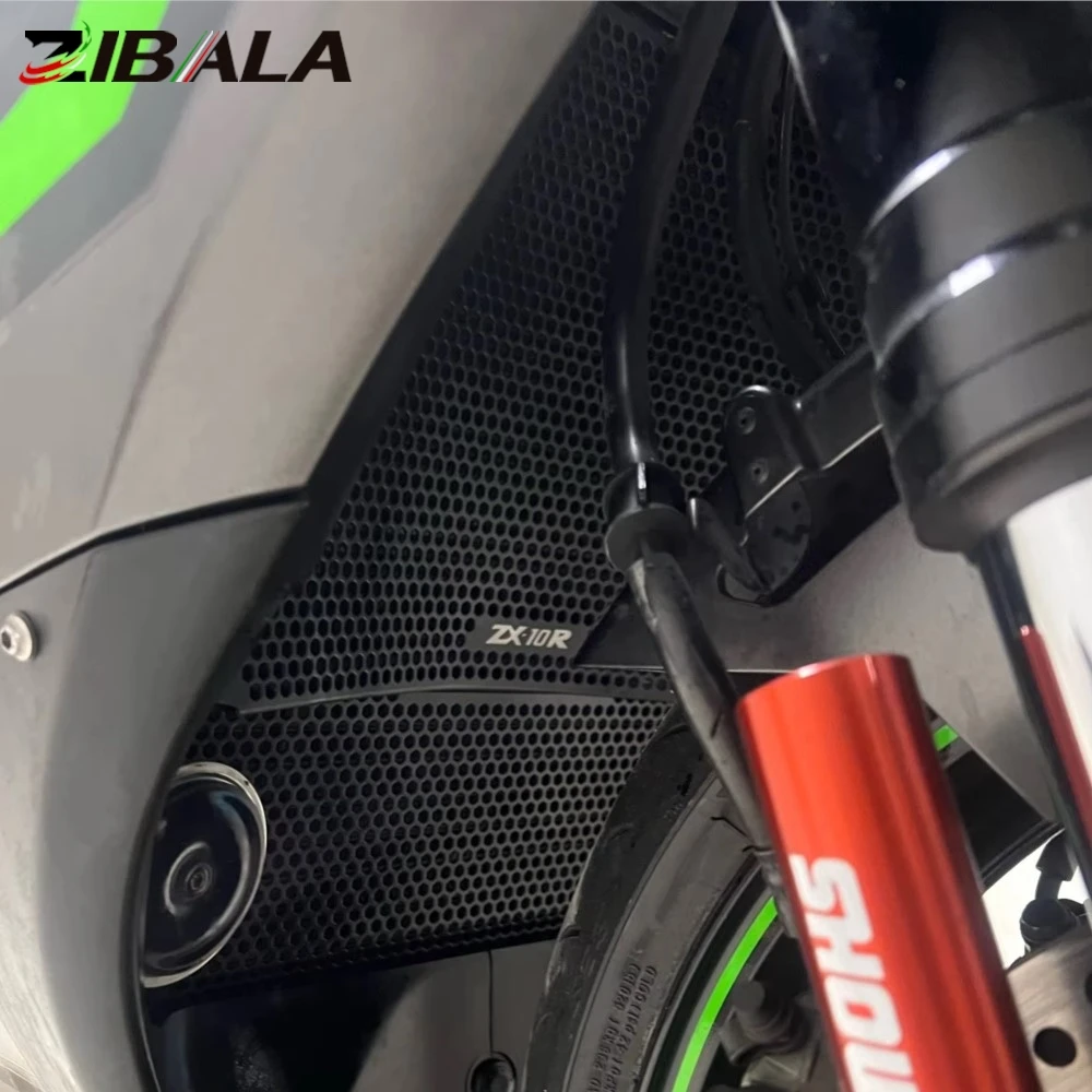 For Kawasaki Ninja ZX-10R 2021-2025 2026 CNC Motorcycle Radiator Grille Guard Cover Protection ZX10R ZX10 R ZX 10R Performance