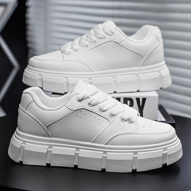 

Autumn & Winter Arrival Men's Canvas Shoes ,Versatile Thick-Sole Casual Sports Shoes,Non-Slip Wear-Resistant Outdoor Sneakers