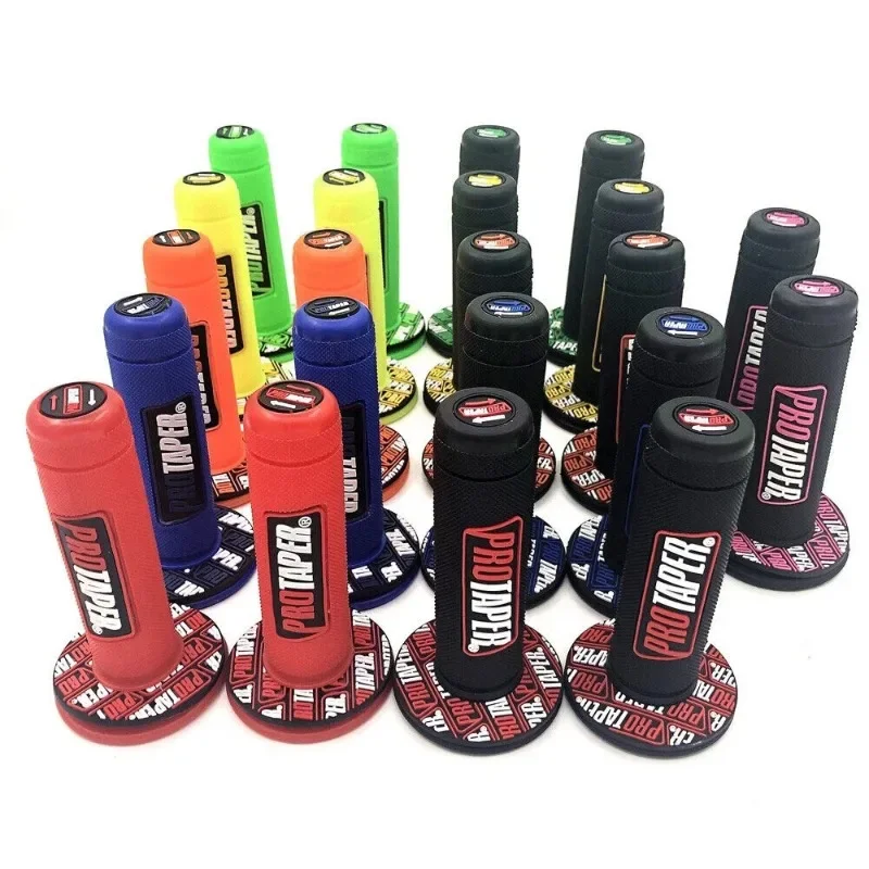 Universal 7/8" Motorcycle Pro Taper Rubber GEL Handlebars PROTAPER Knobs Hand Grips Handle Bar Dirt Pit Bike ATV Modified Parts image 2