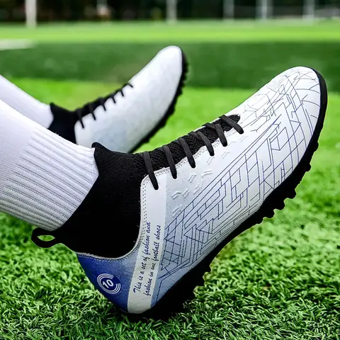 리벳 핫 디자인 부츠, 야외 훈련 축구화, 경량 잔디 축구화, 미끄럼 방지 운동화, 신상 Best5