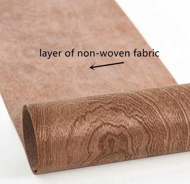 1roll Sapele Natural DIY Wood Veneer Decoraiton Wooden Cabinet Renovation Handmade Furniture Veneer Skin Wood Panel 0.25mm Thick