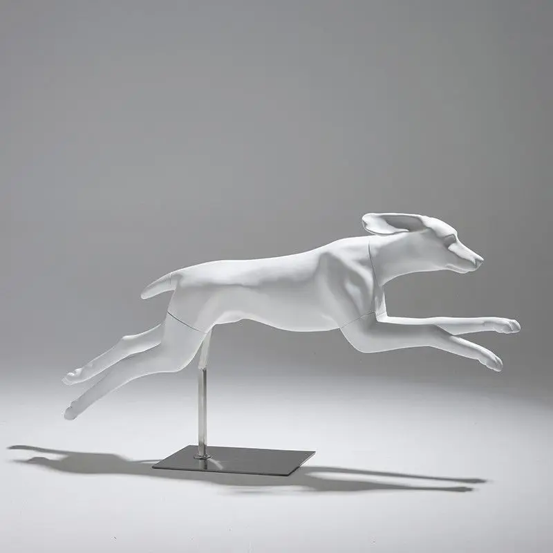 Window Decoration Dog Props Fiberglass Large Dog Ornaments Store Display Props Ornaments