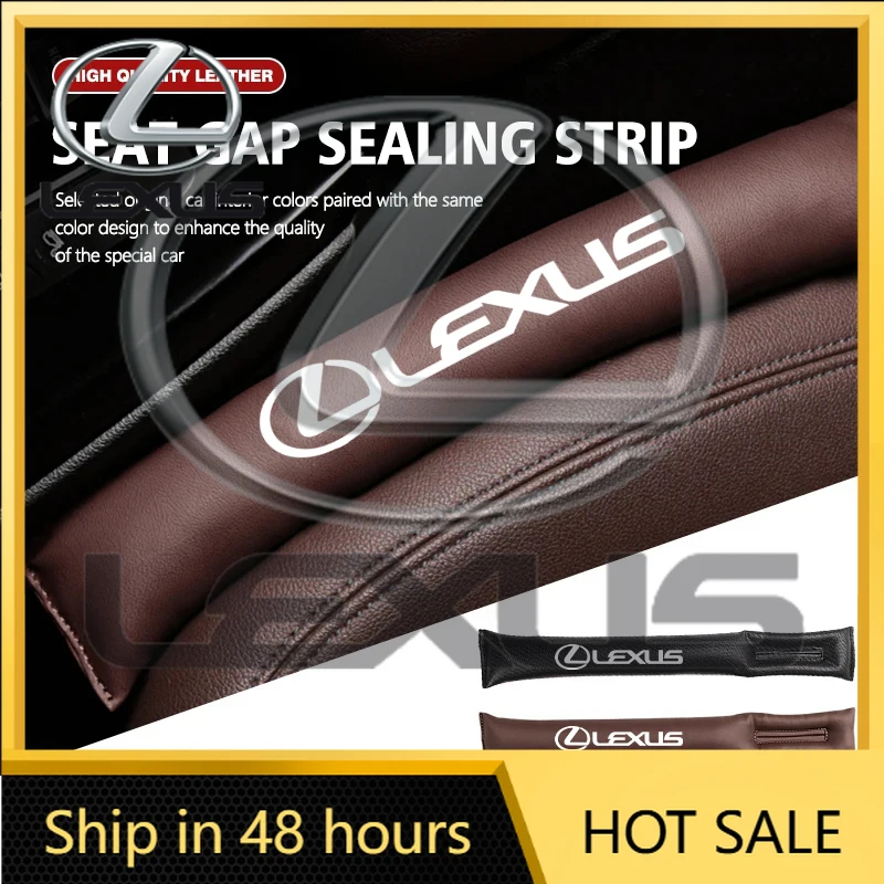 

Горячая новинка 2026: Наклейки для интерьера автомобиля, заглушки для зазоров между сиденьями, защита от утечки предметов для Lexus F SPORT GX460 Ct200h IS250 ES 220D IS200 Fspo