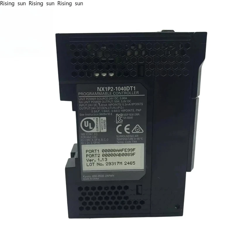 

High Quality Industrial Automation Plc Pac Dedicated Controllers With NX1P2-1040DT1 Plc Logic Programming Controller